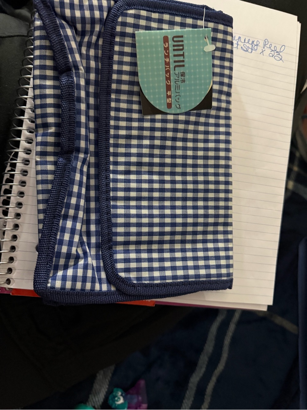 Blue Gingham Kids Bottoms - Classic Check Pattern